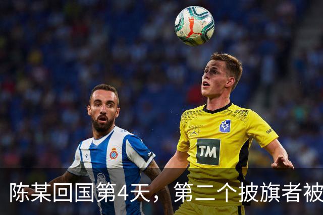 陈某回国第4天，第二个披旗者被揪了出来！现形后想销号赶紧跑路