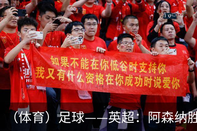 （体育）足球——英超：阿森纳胜埃弗顿